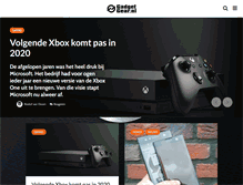 Tablet Screenshot of gadgetgear.nl